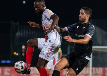 Ghanaian midfielder Mustapha Yahaya scores as Lincoln Red Imps beat Glacis United