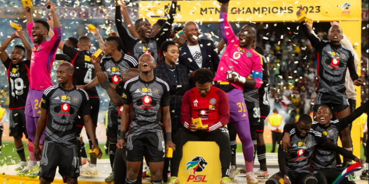 Black Stars goalkeeper Richard Ofori captains Orlando Pirates to MTN8 glory