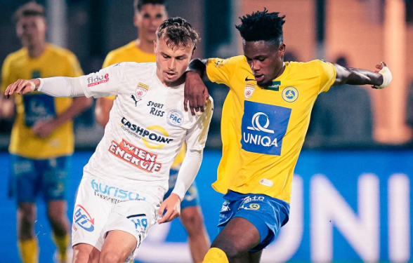 Ghanaian forward Kelvin Boateng scores consolation goal as Ried beat First Vienna in Austria