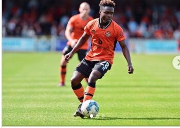 Ghana midfielder Mathew Anim Cudjoe scores fourth goal in Dundee United’s heavy win over Arbroath