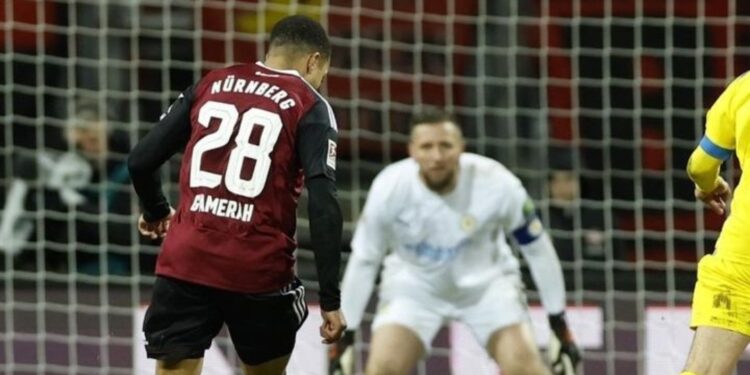 Ghanaian defender Jan Gyamerah named Man-Of-The-Match in Nürnberg’s win over Magdeburg after setting up winner