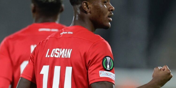 Ghanaian forward Ibrahim Osman shines, gets his name on the score sheet as Nordsjaelland thump Ludogorets