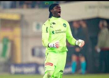 Ghanaian goalkeeper Lawrence Ati-Zigi Happy with St Gallen’s emphatic win in Switzerland