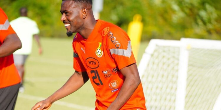 Ghanaian midfielder Salis Abdul Samed full of joy as Black Stars face Mexico and United States of America