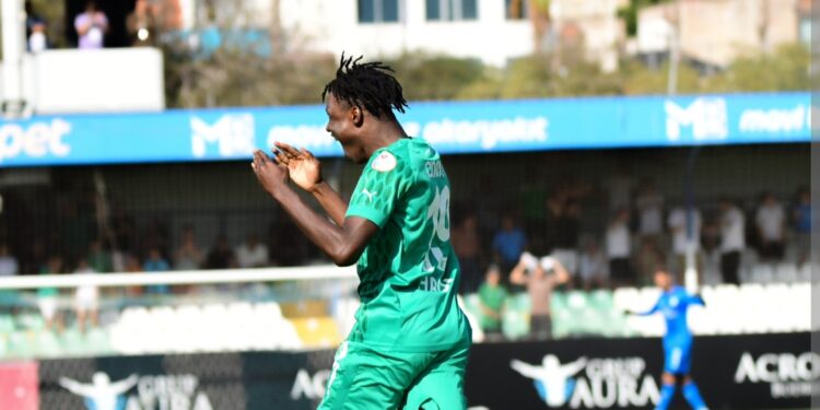 Ghanaian forward Hagi Osman scores in Bodrumspor comeback win over Bandirmanspor