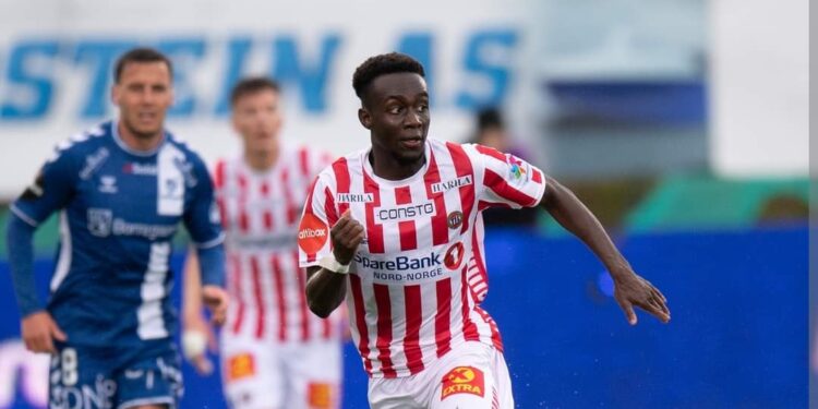 Ghanaian forward Yaw Paintsil scores winner for Tromso in seven-goal thriller at Viking in Norway top-flight