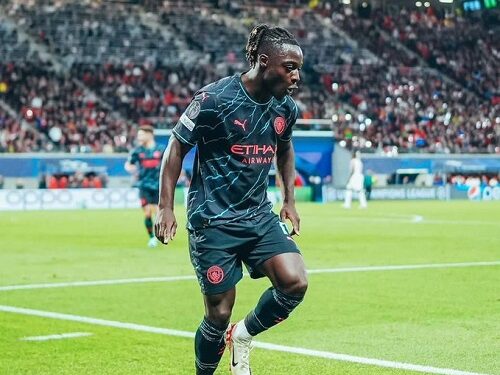 Jeremy Doku scores, provides assist in Man City’s Champions League win over RB Leipzig