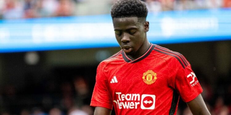 Ghanaian teen attacker Forson Omari scores brace in Manchester United’s UEFA Youth League win over Galatasaray