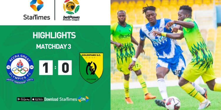 Video: Watch Michael Osei’s Goal of the Season contender against Gold Stars for Olympics