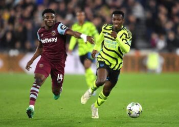 VIDEO: Watch Ghana starboy Kudus Mohammed goal for West Ham against Arsenal