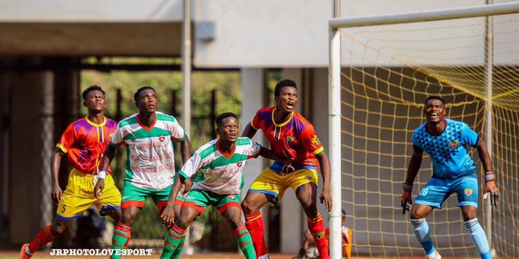 betpawa Premier League: Hamza Issah on target again as Hearts of Oak draw Karela United