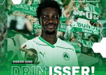 German-born Ghanaian defender Gideon Jung powers Greuther Fürth to victory at Kaiserslautern