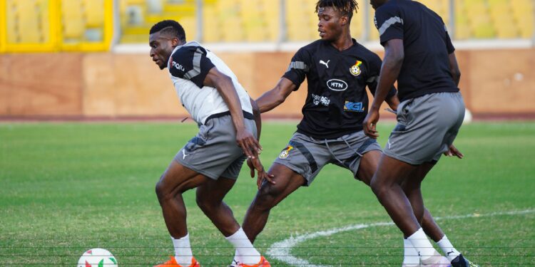 Black Stars prepare for Madagascar match with second training session at Baba Yara Stadium in 2026 World Cup Qualifiers