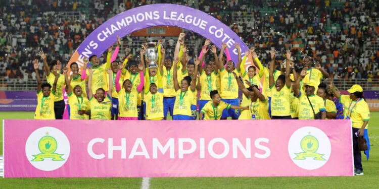 Sundowns Ladies Shine on the Global Stage: Wins CAF Women’s Champions League, Local League, COSAFA Cup to complete historic Treble