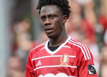 Ghanaian international Kamal Sowah delights in Standard Liège 1-0 win over KRC Genk