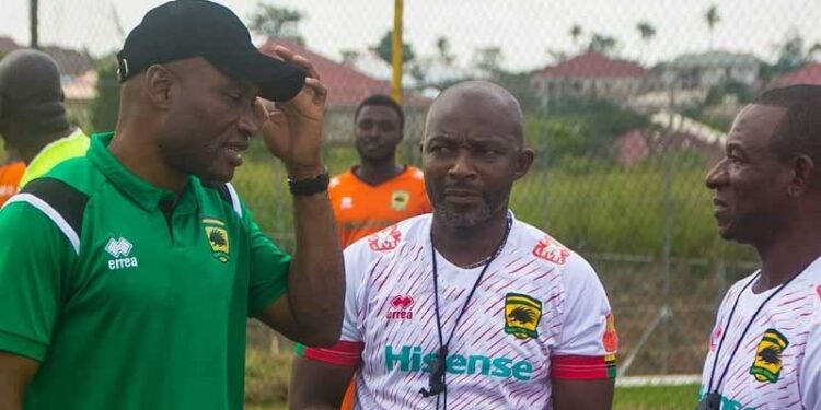 Kotoko assistant coach David Ocloo hails ‘marvelous boss’ Prosper Ogum after Legon Cities win