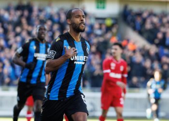 Ghanaian defender Dennis Odoi scores in Club Brugge’s big win over Beerschot in Belgium Cup