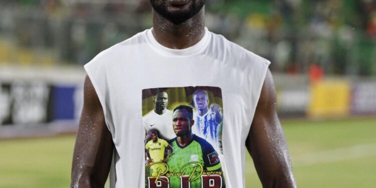 Black Stars defender Nicholas Opoku pays tribute to late Raphael Dwamena after Madagascar win