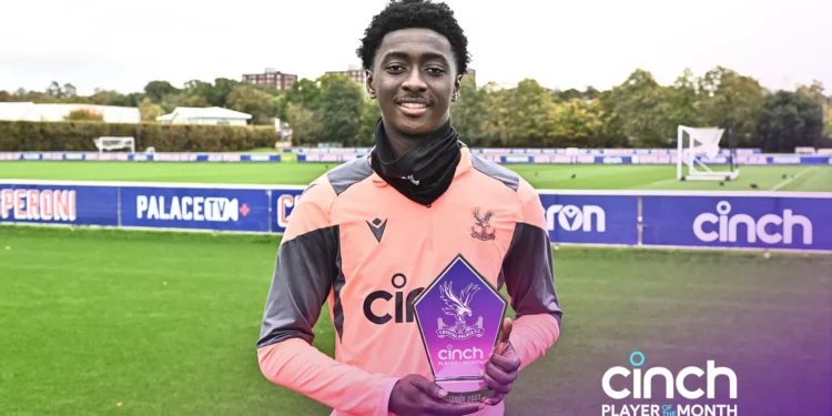 Jesurun Rak-Sakyi named Crystal Palace Player of the Month for October