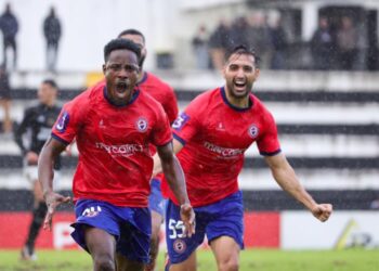 ‘First of many goals to come’ – Eric Ayiah promises CD Trofense fans after debut goal