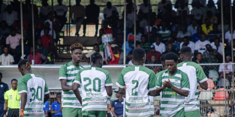 betpawa Premier League: Tano Bofoakwa finally faced their Waterloo against Aduana Stars