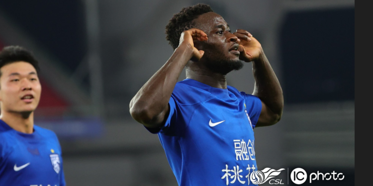 Ghanaian striker Aziz Yakubu finishes Chinese Super League season as Wuhan Three Towns top scorer