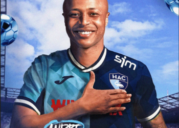 French Ligue 1 side Le Havre AC announce signing of Andre Ayew