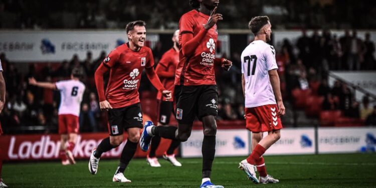 Ghanaian youngster Pierre Dwomoh scores as Molenbeek beat Charleroi in Belgian Cup