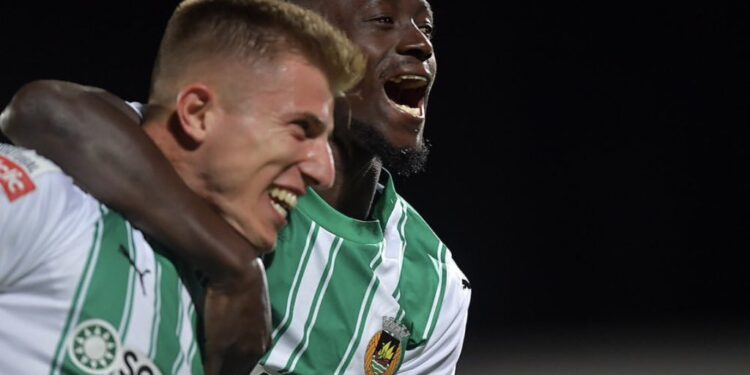 Ghanaian forward Emmanuel Boateng scores first goal of the season in Rio Ave win over Boavista