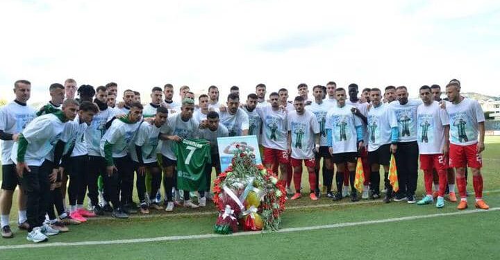 Albanian club Egnatia pays tribute to late Dwamena in first game