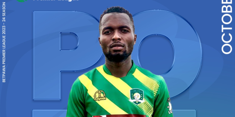 betpawa Premier League: Aduana Stars striker Isaac Mintah adjudged NASCO player of the month for October