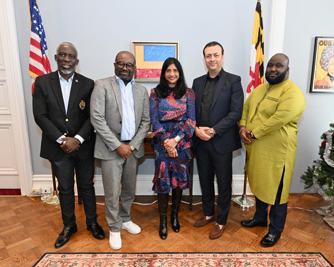 GFA President Kurt Okraku engages Maryland State Leadership as Ghana  intensifies 2026 World Cup preparations