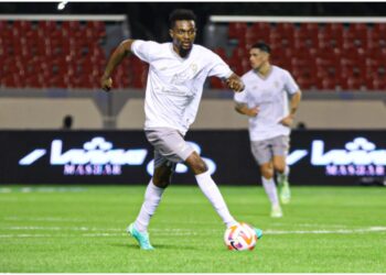 Ghanaian midfielder Bernard Mensah livid over disallowed goal against Al-Raed for Al Taee