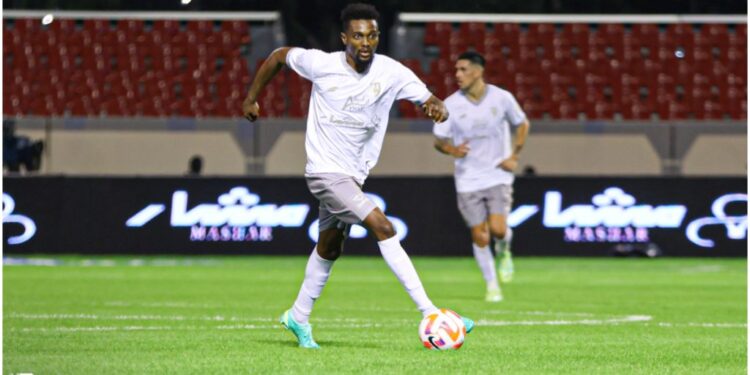 Ghanaian midfielder Bernard Mensah livid over disallowed goal against Al-Raed for Al Taee