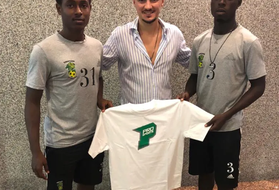 Two Ghanaian midfielders from YorkTown FC on trials with European clubs