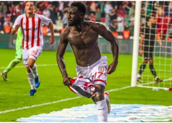 Ghanaian defender Kingsley Schindler scores winner for Samsunspor against Hatayaspor