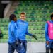 Ghana forward Joseph Paintsil in buoyant mood ahead of Genk’s game against Ferencvárosi in Budapest