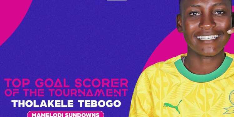 CAF Women’s Champions League: Sundowns forward Tholakele Refilwe wins Golden Boot with five goals