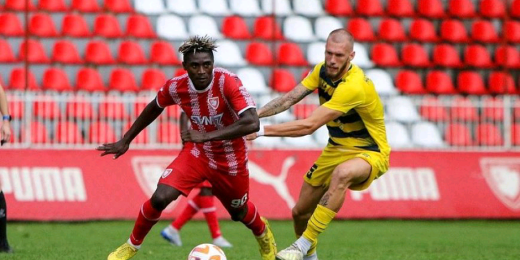 Ghanaian forward Kwame Karikari scores brace for Jedinstvo in Serbia
