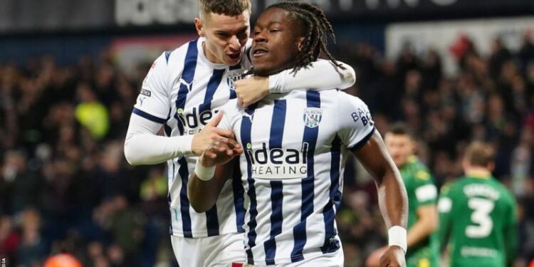 Ghanaian attacker, Brandon Thomas- Asante powers West Brom to victory