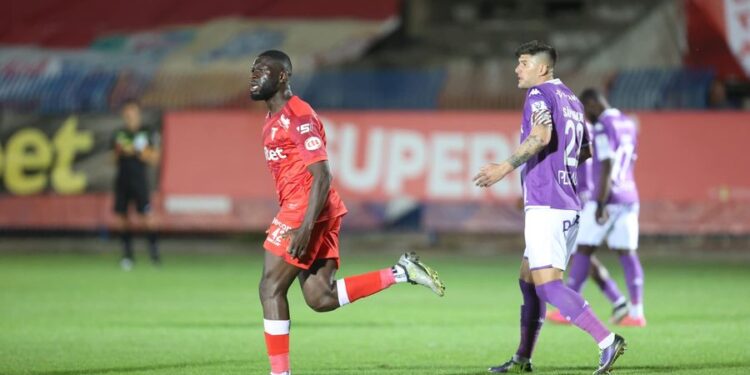 Ghanaian Kevin Luckassen on target for UTA Arad in victory over Hermannstadt