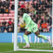 Ghanaian forward Brandon Thomas-Asante scores for West Bromich Albion against Sunderland