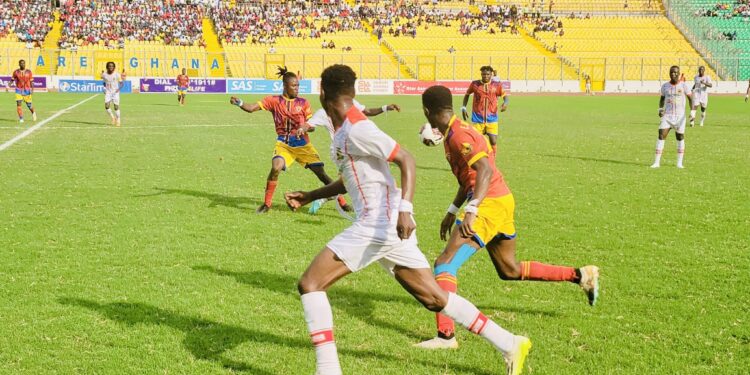 Accra Hearts of Oak 2-3 Asante Kotoko: Richmond Lamptey pips Salifu Ibrahim as the midfield  general