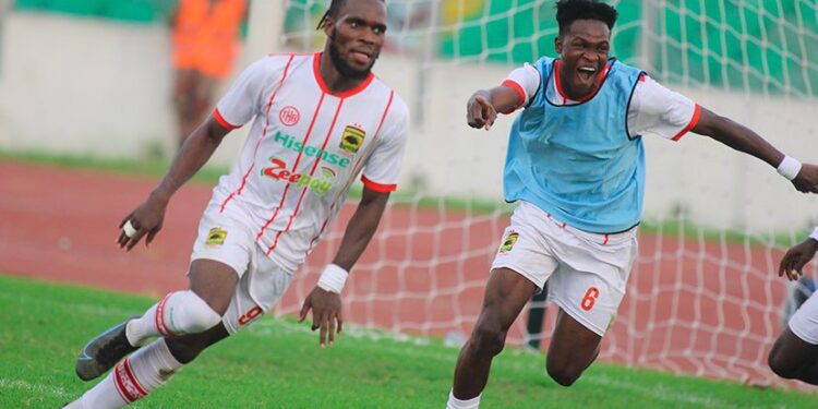Asante Kotoko striker Steven Mukwala happy with brace against Hearts of Oak