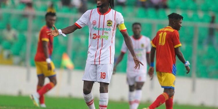Asante Kotoko midfield-gem Richmond Lamptey dedicates Super Clash win over Hearts to fans
