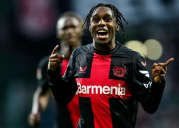 Jeremie Frimpong shines, scores as Leverkusen thump Frankfurt