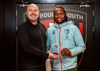 Ghanaian forward Antoine Semenyo wins Bournemouth’s November Player of the Month award