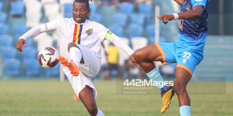 GPL Match Report: Richmond Ayi’s costly mistake gifts Nations FC a valuable late point against Hearts of Oak