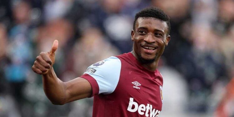 West Ham midfielder Mohammed Kudus anticipates tough game against Liverpool in Carabao Cup