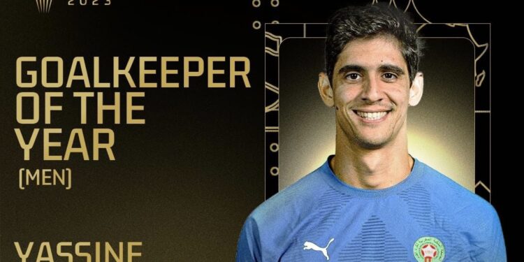2023 CAF Awards: Morocco’s Yassine Bounou wins Men’s Goalkeeper of the Year award